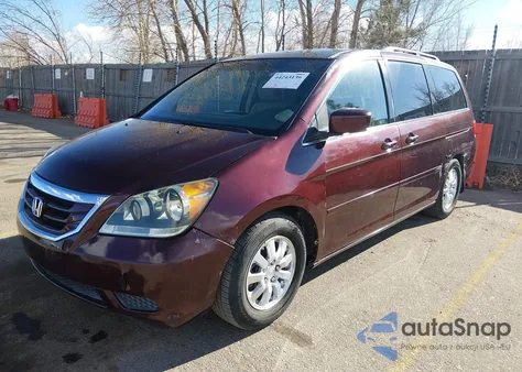 2009 Honda Odyssey Ex z USA, uszkodzony, nr VIN 5FNRL38499B053253
